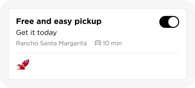 Kohl's free and easy pickup feature image