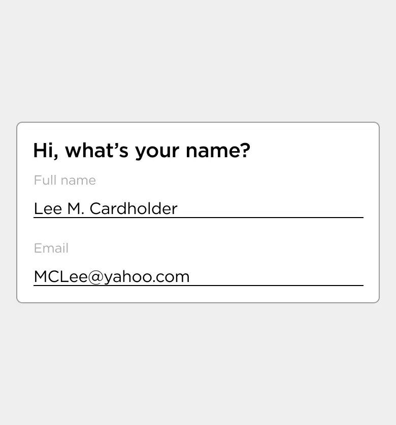 Kohl's checkout components wireframe image