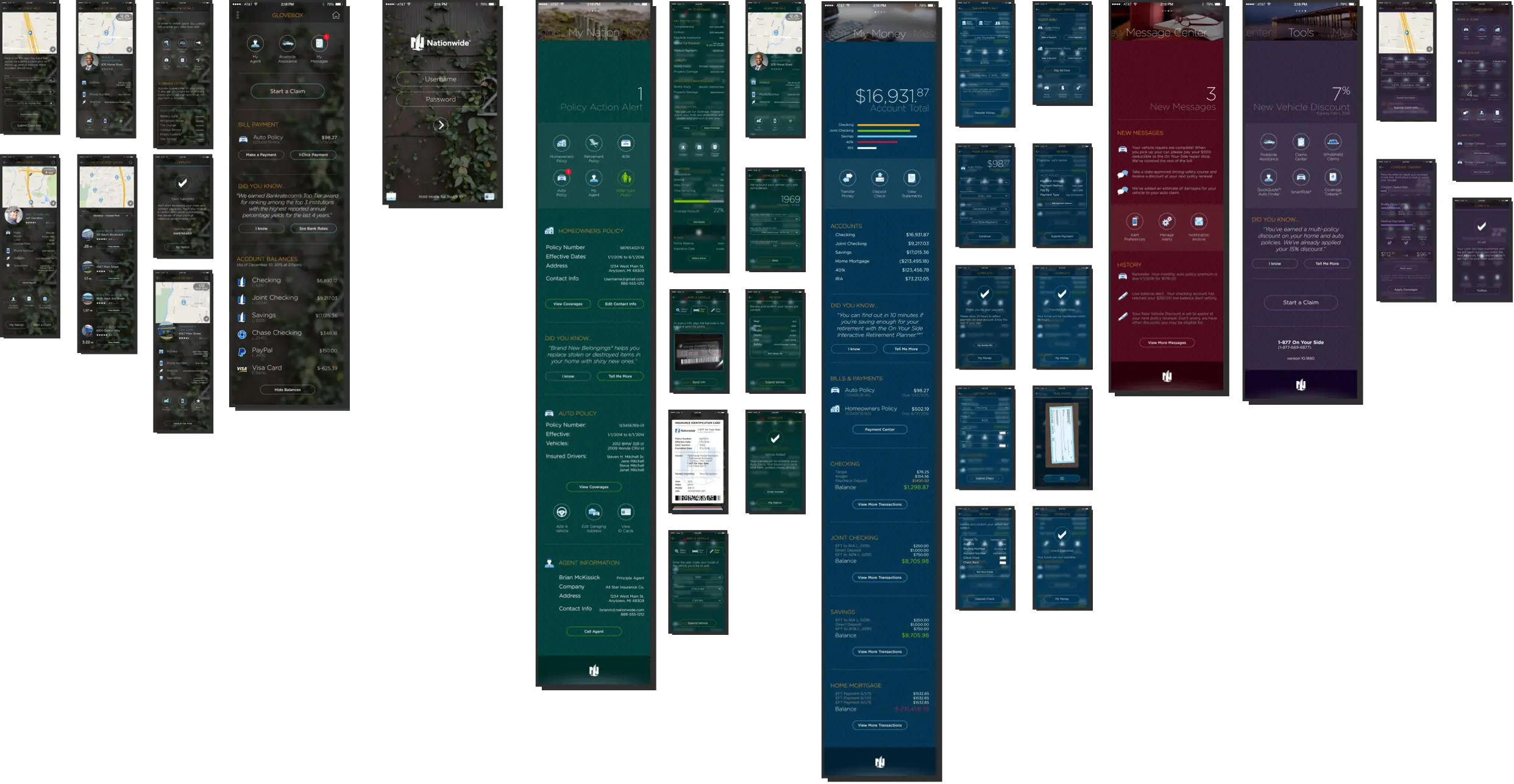 North Star design vision showing modern, clean interface with card-based layout and improved navigation